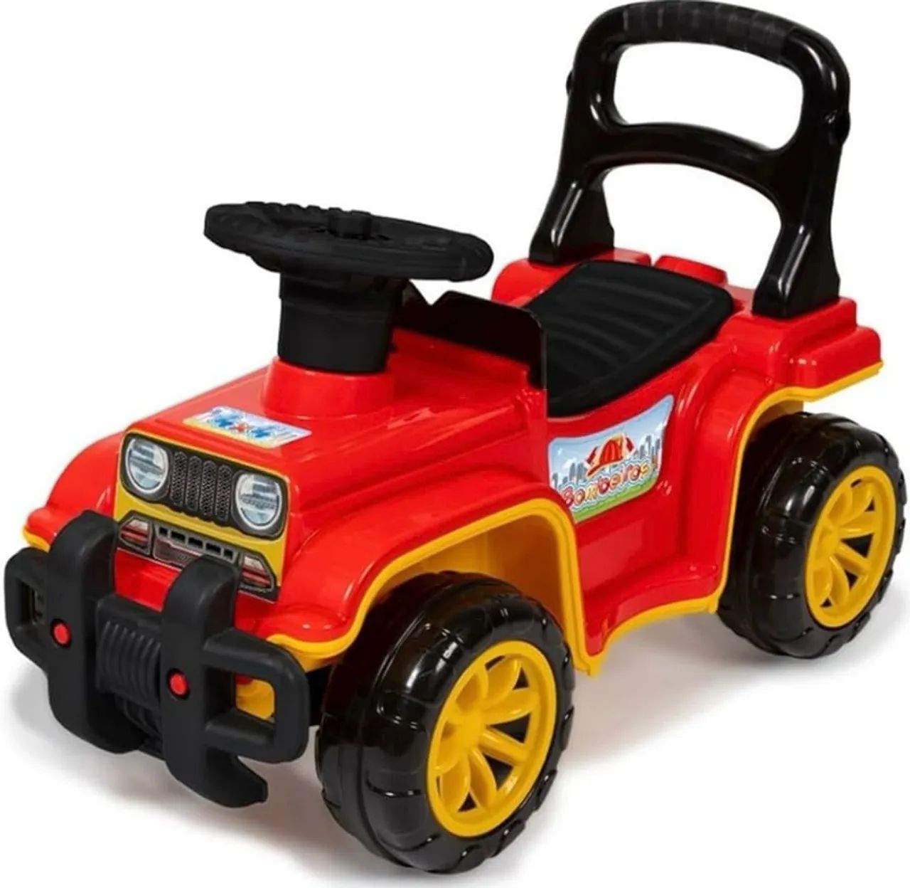 Carrinho Com Chassis Jip Jip Bombeiro - Foto 2