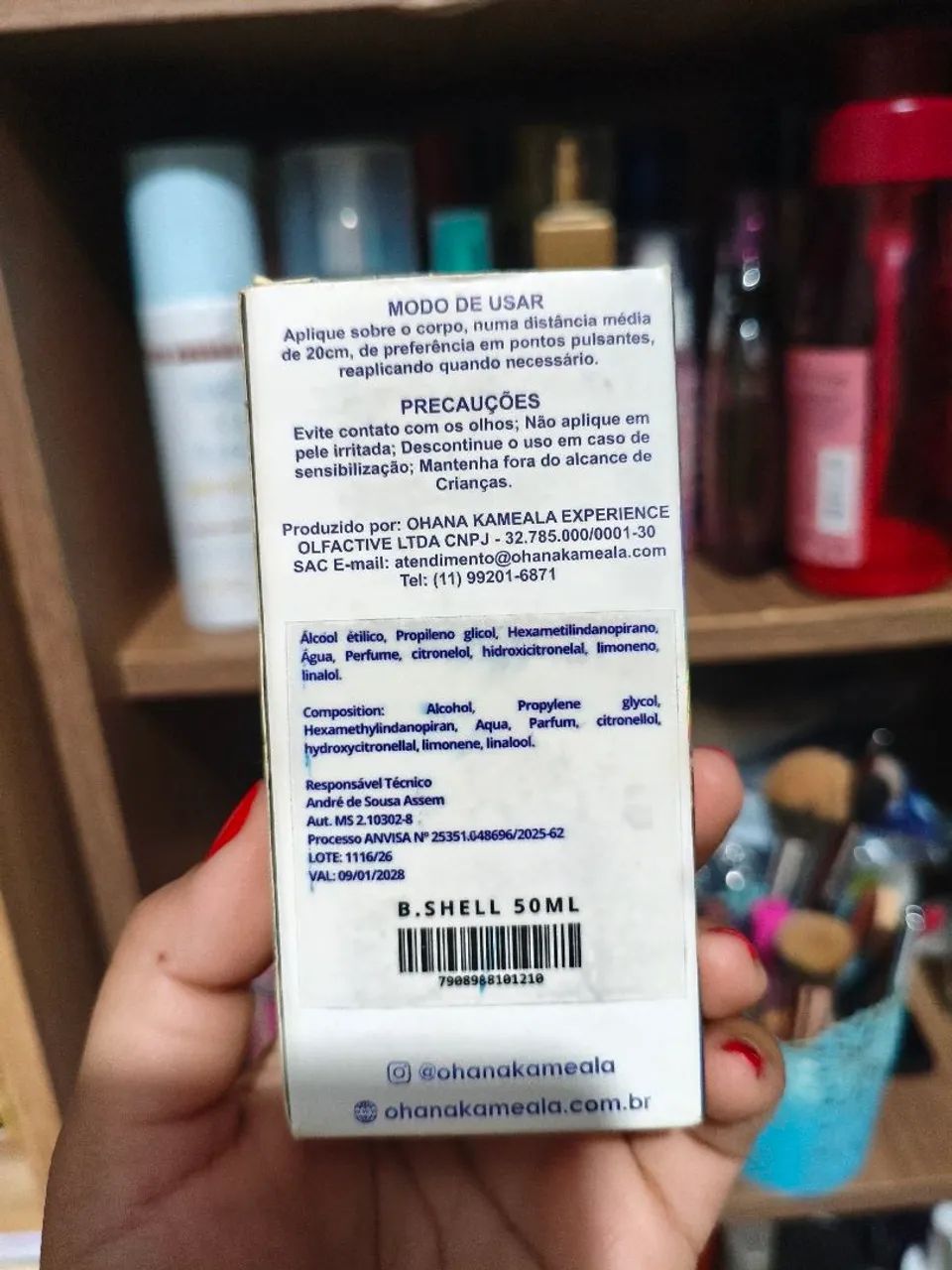 Perfume B.Shell (Ohana Kameala) 50ml - Foto 2