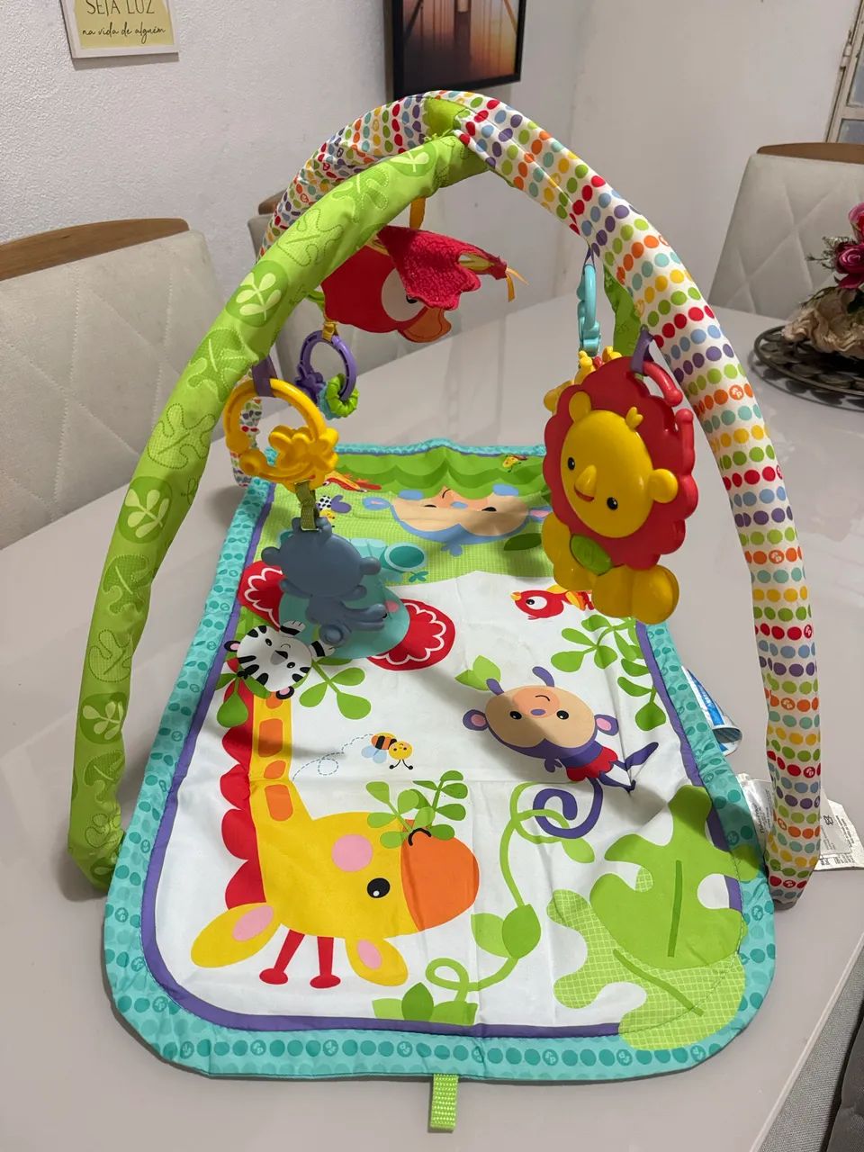 Tapete interativo fisher price