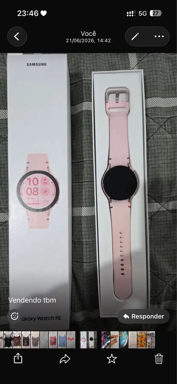 Relógio Samsung FE 