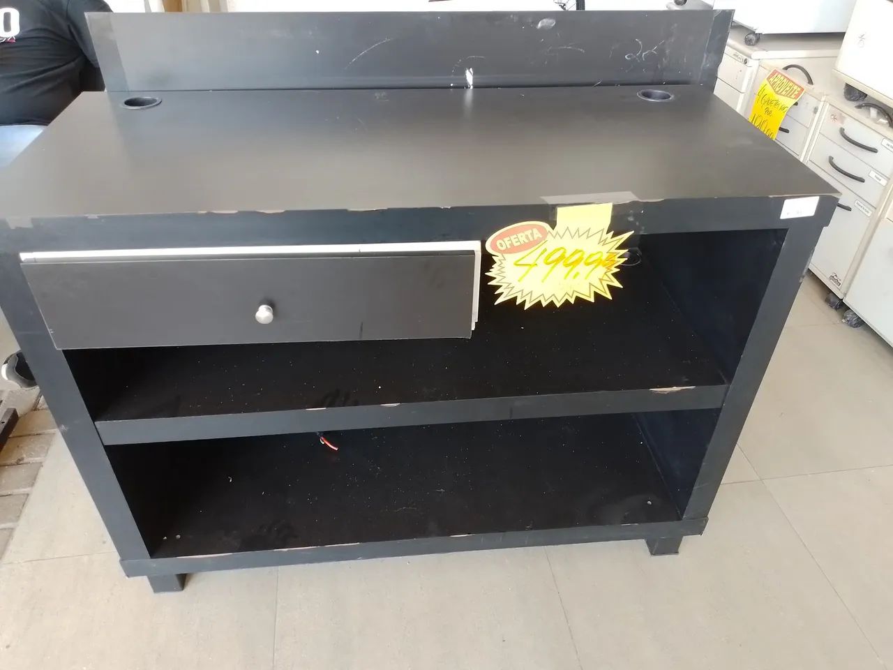 Balcão caixa Com 1 gaveta 