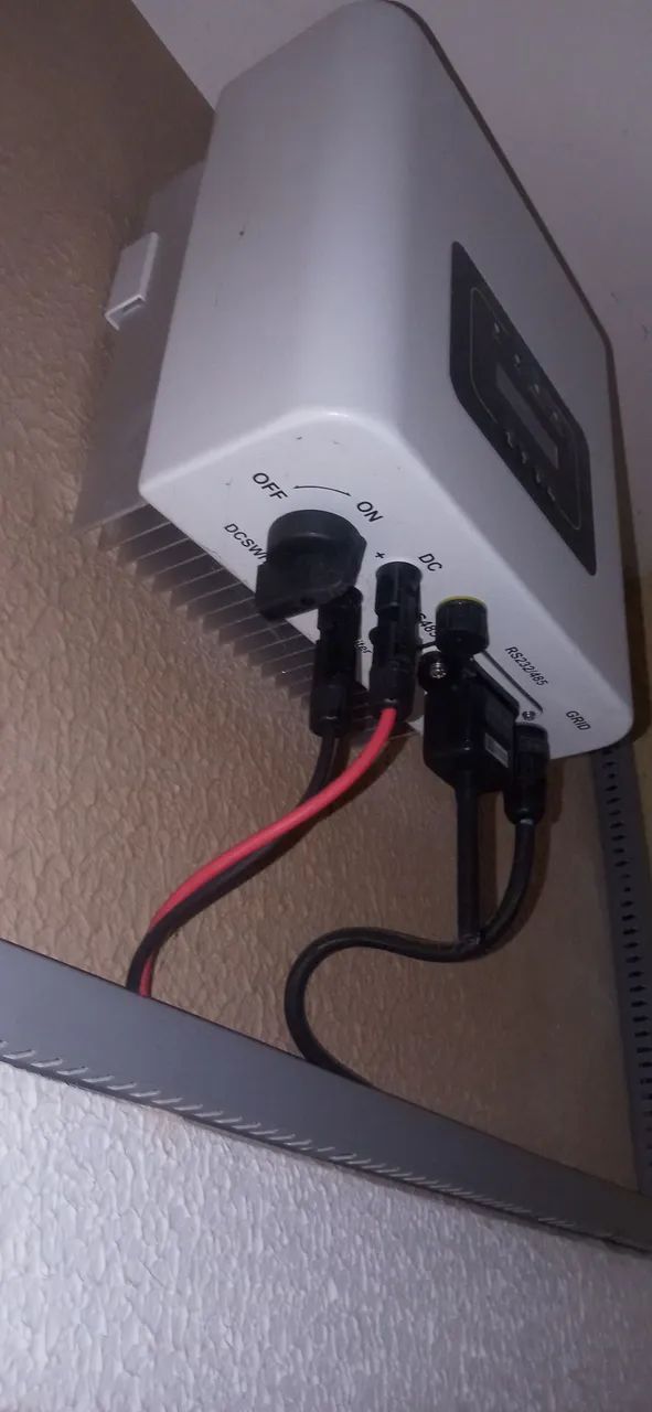 4 Placas + inversor 555wcada - Foto 5