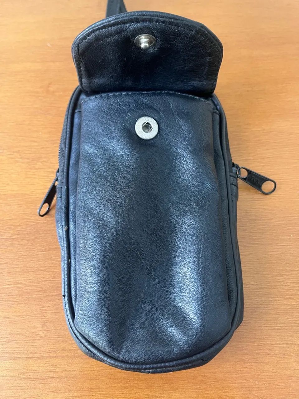 Porta celular bolsa de couro - Foto 5