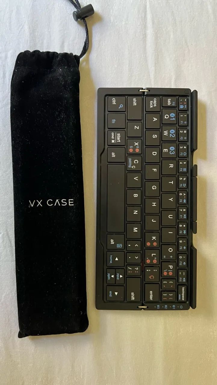 Teclado Bluetooth para Celular e Tablet VX Case - Foto 3