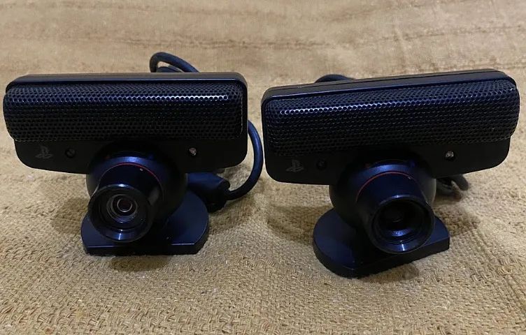 Kit 2 Câmeras PlayStation Eye + 3 Joystick Move + 4 Jogos Originais Sony Novíss, Garantia  - Foto 2