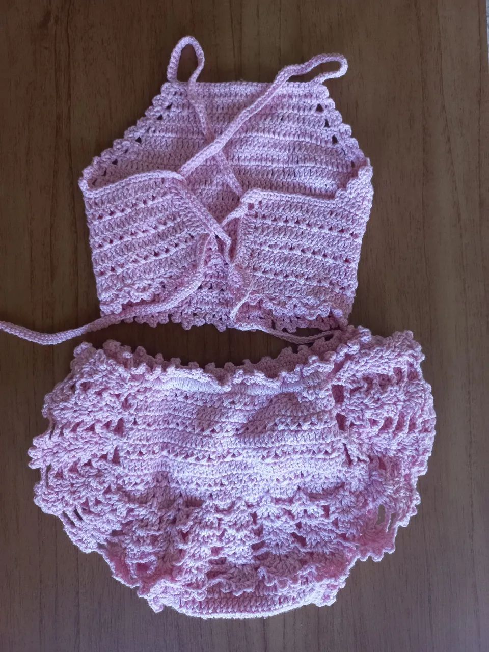 Roupinha de Crochê para bebê - Foto 2