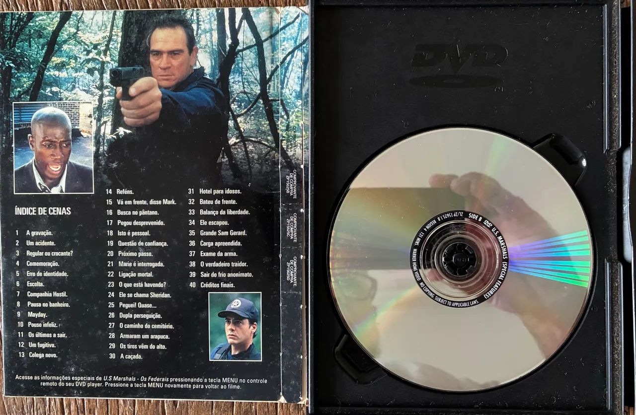 DVD - US MARSHALS - Os Federais - Foto 2