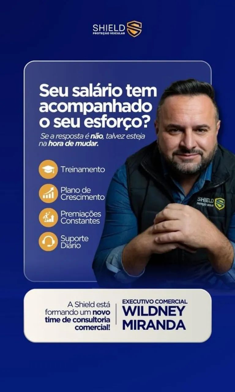 CONSULTOR DE VENDAS - SHIELD**
