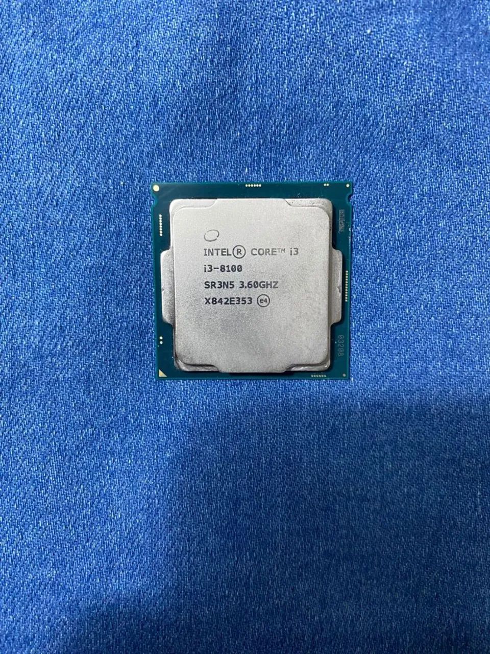 Processador Intel I3 8100 + Cooler
