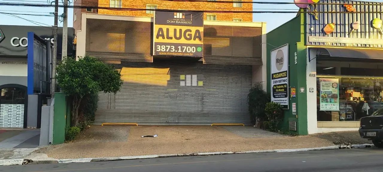 Salão com 233m² para locação, Centro, Sumaré, SP