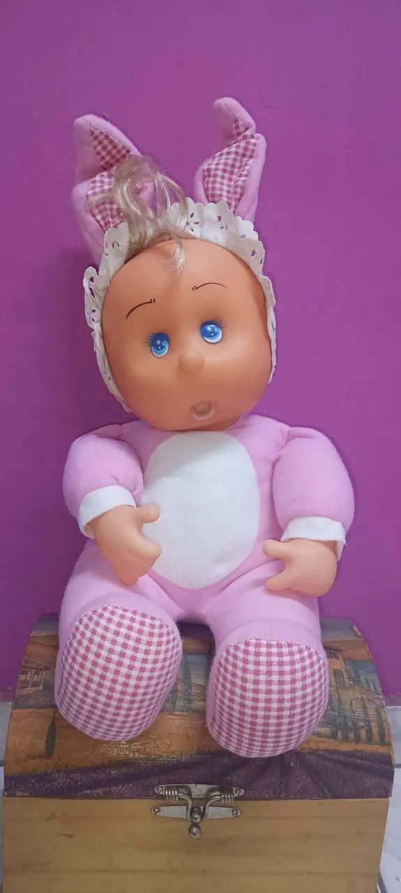 Boneca Coelhinha Multibrink anos 2000 - Foto 2