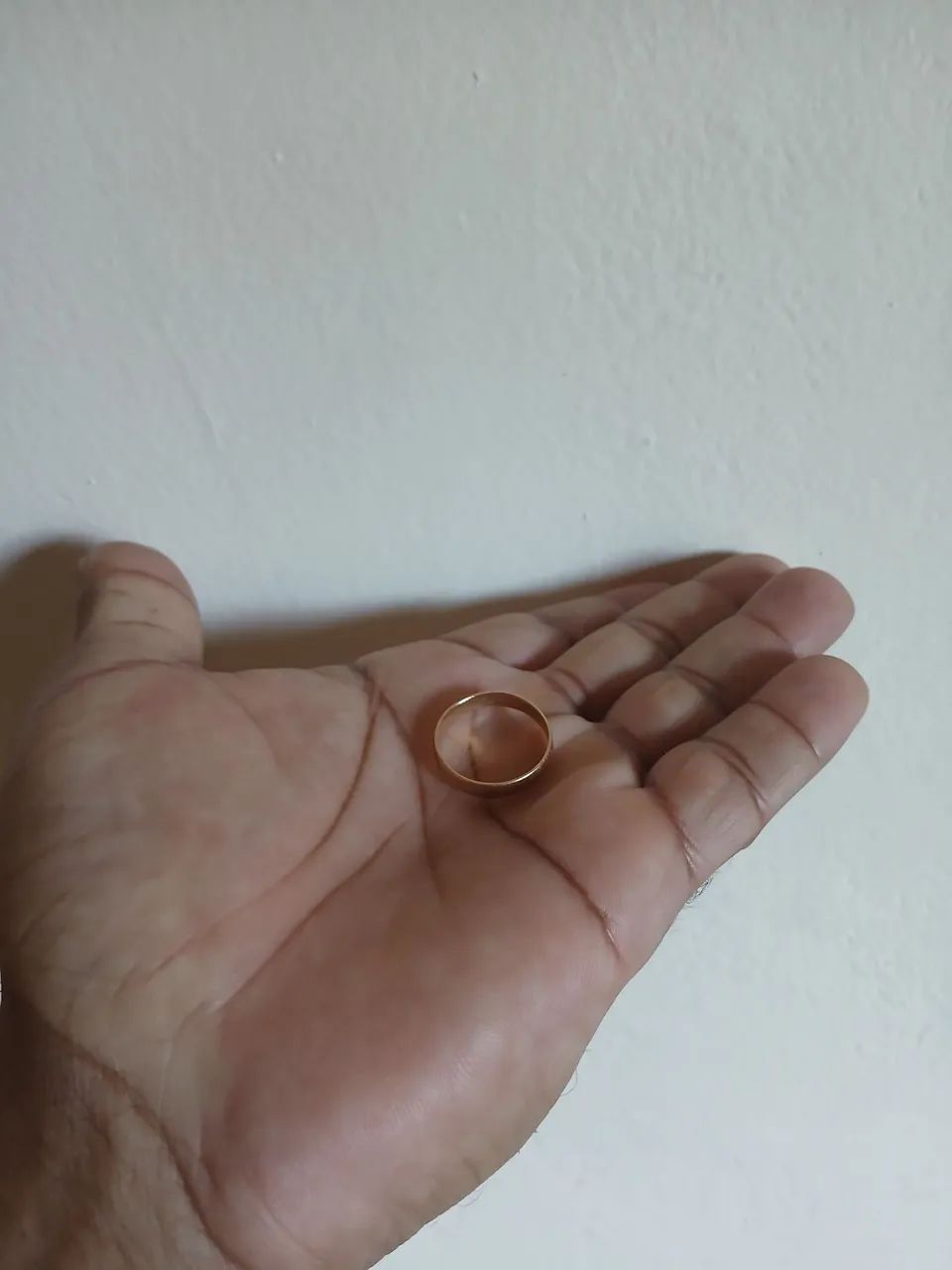 Aliança de ouro 18k 3 gramas - Foto 4