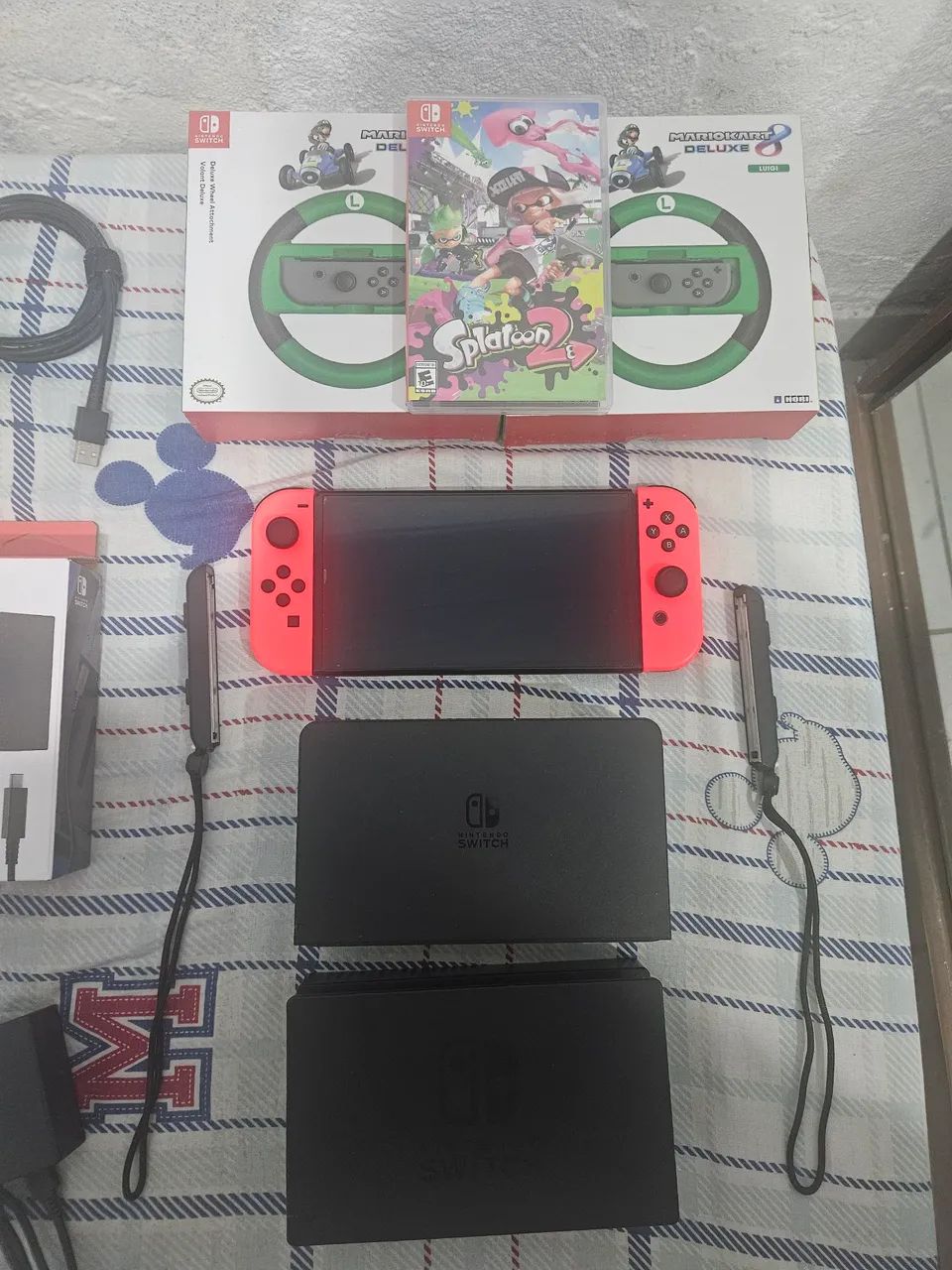 NINTENDO SWITCH OLED COMPLETO - Foto 2