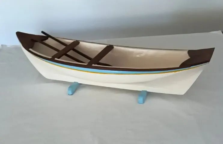 Miniatura da Canoa de um Pau Só 