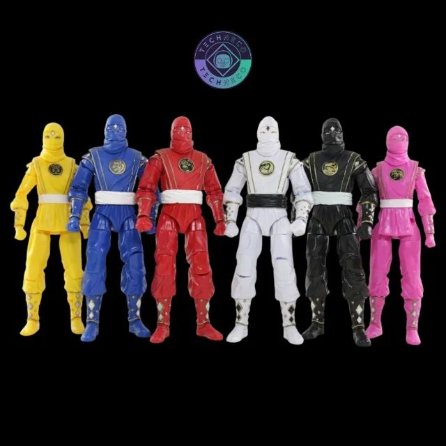 POWER RANGERS NINJA ROSA - MIGHTY MORPHIN - LACRADO - Hobbies e