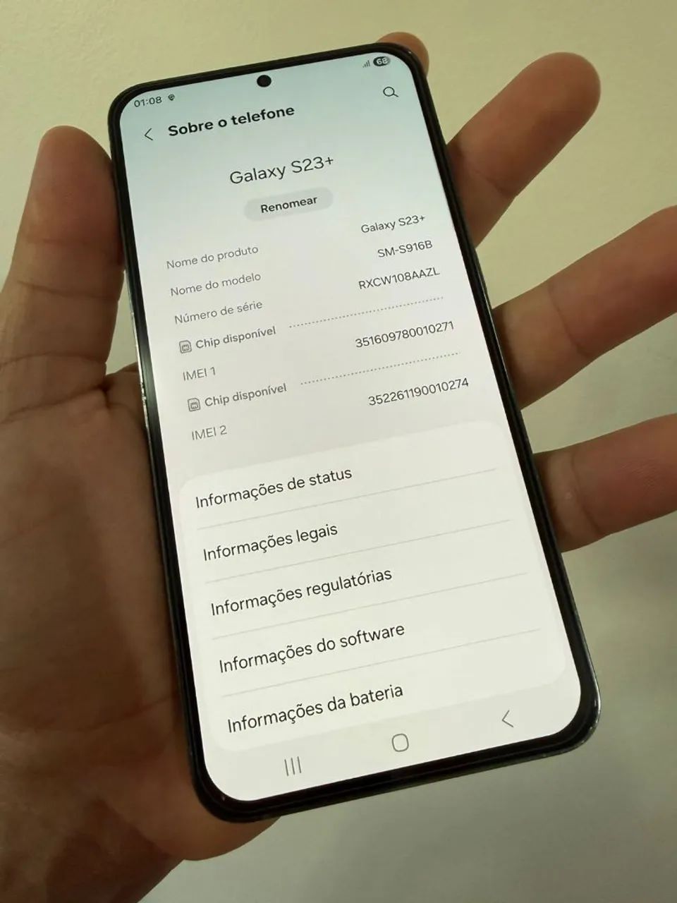 Samsung Galaxy S23 Plus 5G 8/512 Green Super Conservado - Foto 3