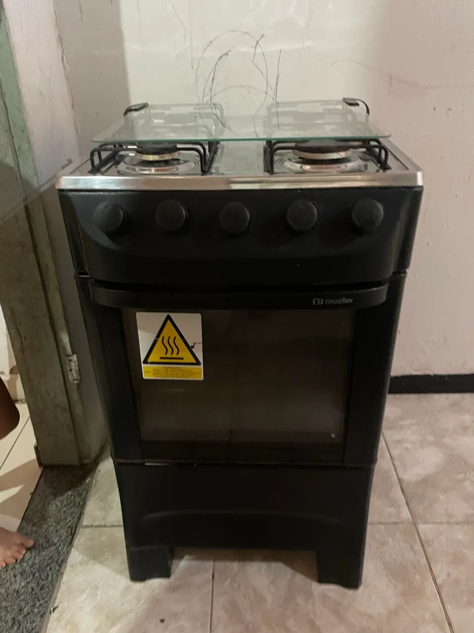 Fogão 4 bocas funcionando tudo as 4 bocas e forno  - Foto 6