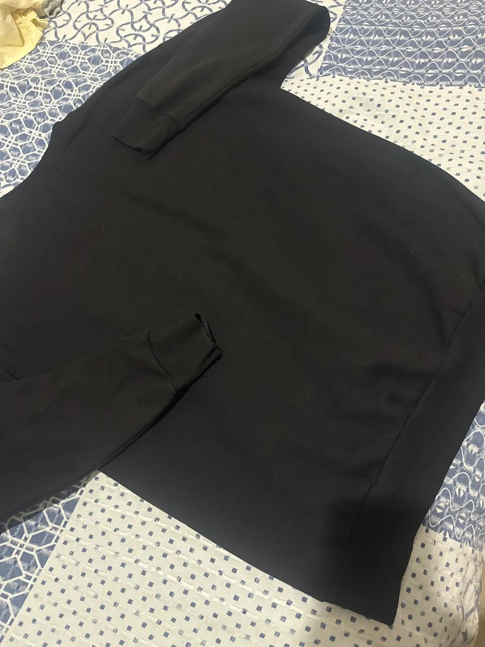 Moletom preto streetwear - Foto 3