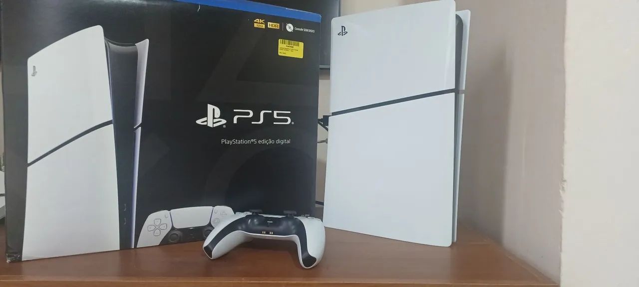 Ps5 slim 1tb mídia digital  - Foto 4