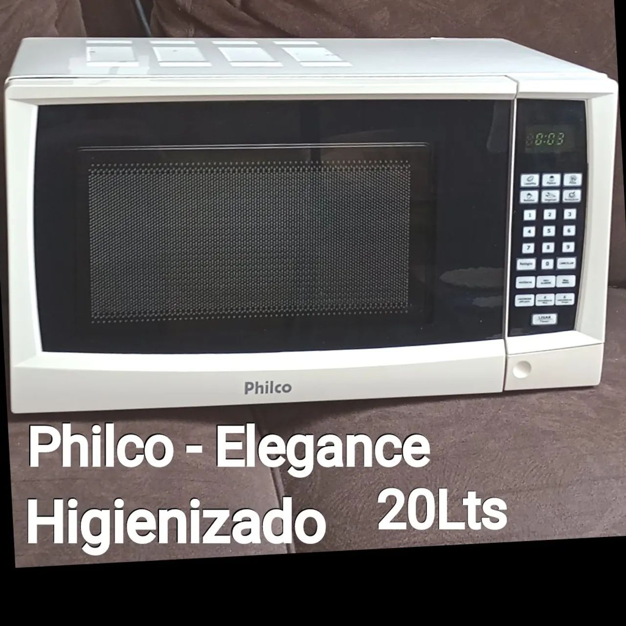 Microondas Philco Elegance 20Lts ( Higienizado )