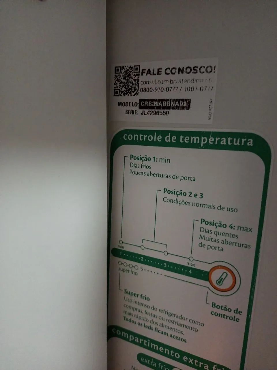Geladeira Consul crb39. - Foto 3