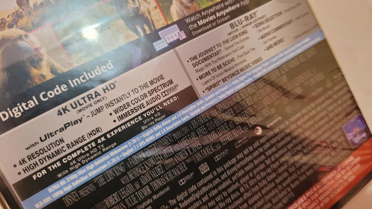 The lion King bluray 4k  - Foto 4