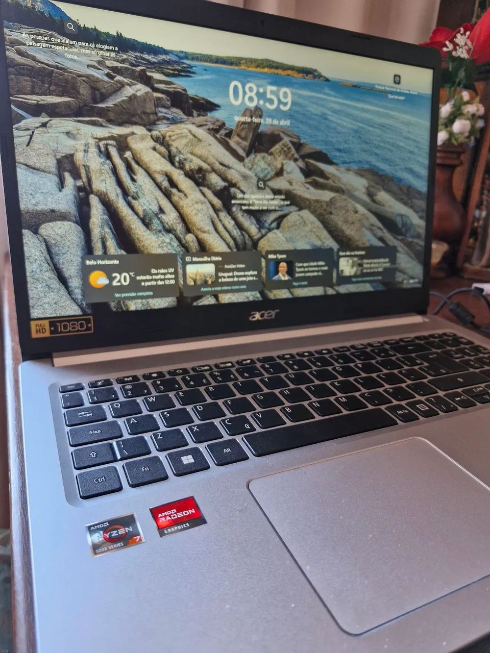 Acer Ryzen 7 / 8gb ram - Foto 2