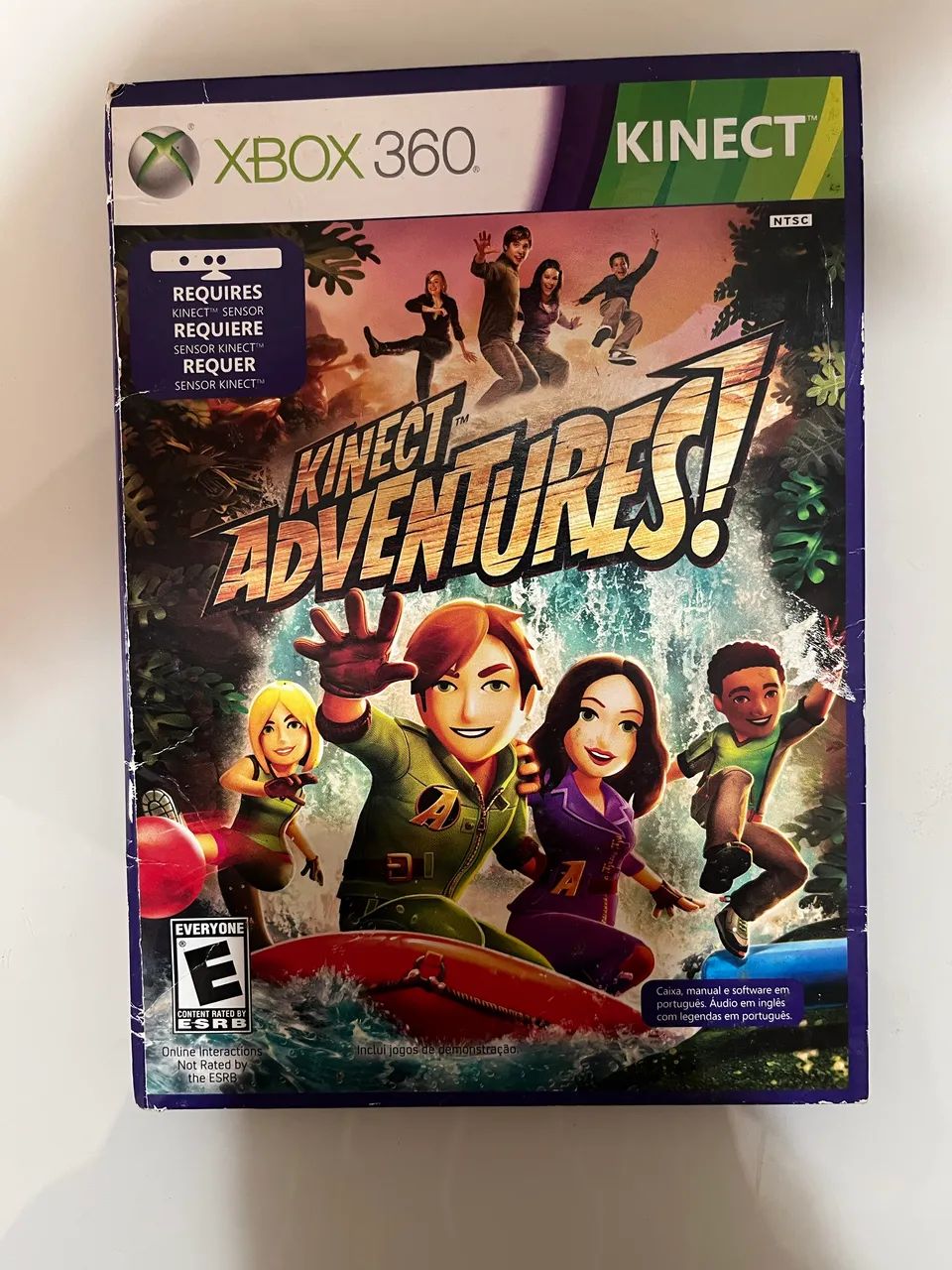 Jogo Kinect Adventures - Xbox 360