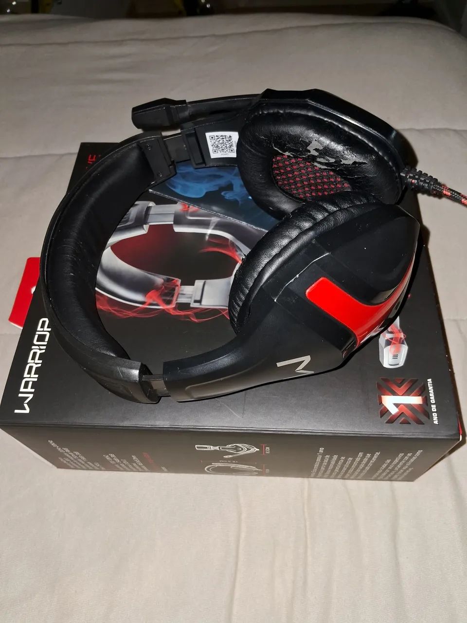 Headset Gamer Warrior PH101 com caixa - Foto 3