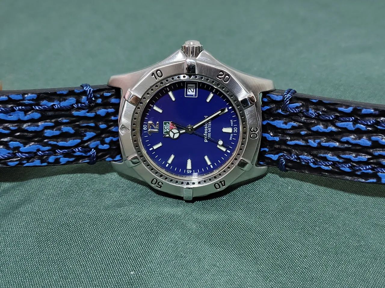 RELÓGIO TAG HEUER SERIE 2000! ESTADO DE ZERO! - Foto 2