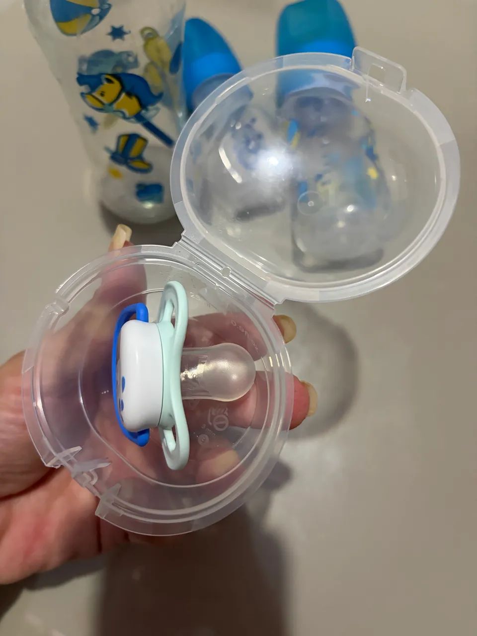 Bico avent e kit mamadeira novos  - Foto 2