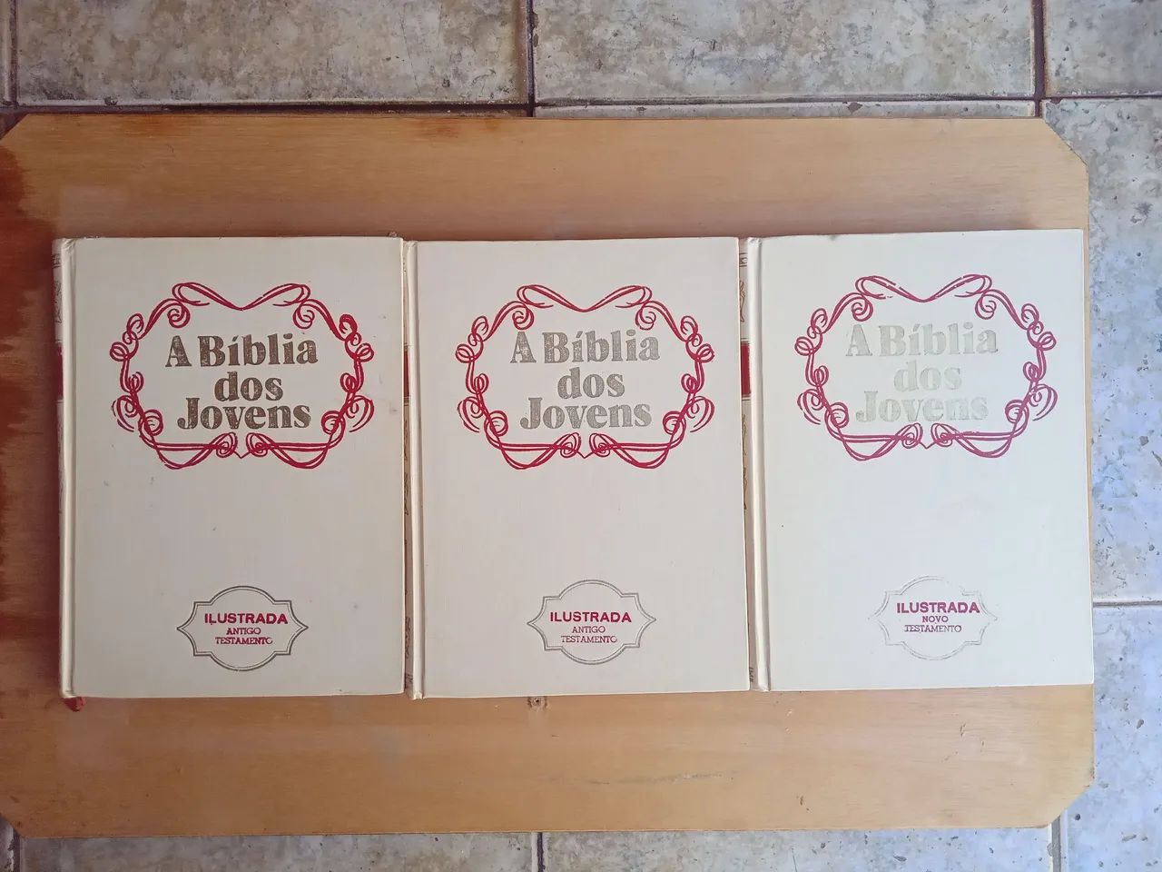 A Bíblia dos Jovens 1972 Volumes 1,2 e 3