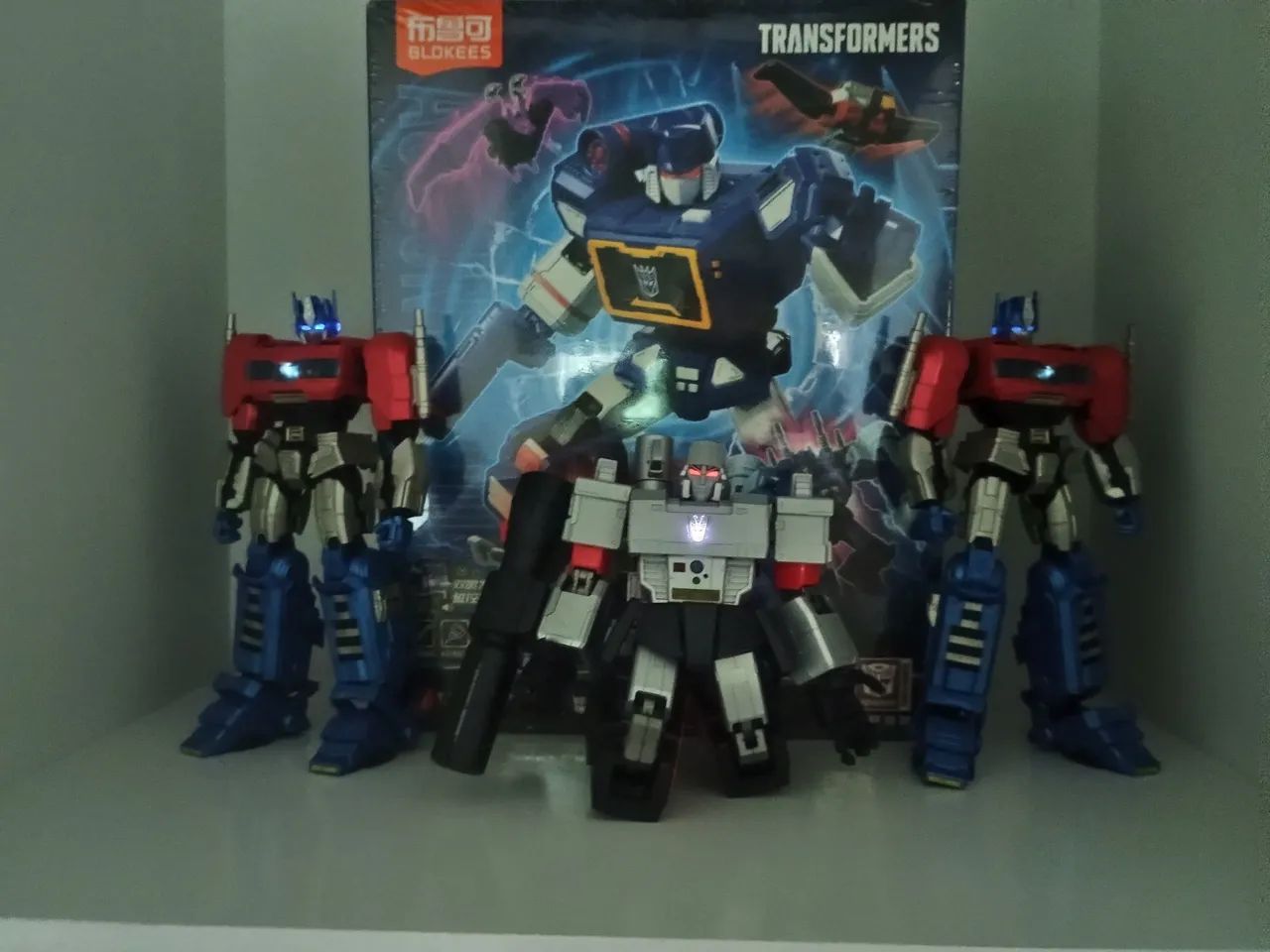 Kit transformers blokees action edition 