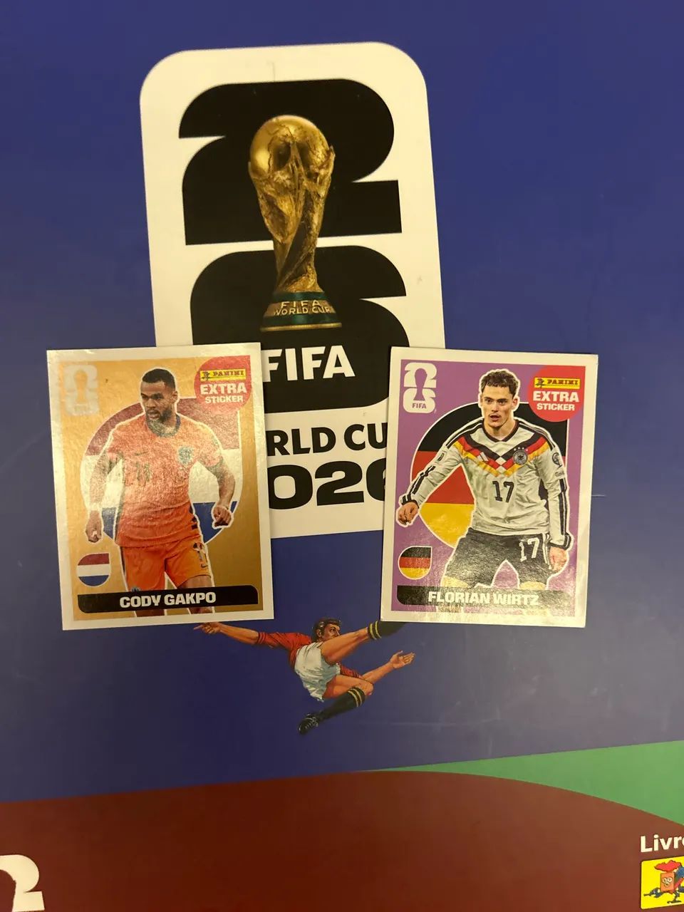 Figurinha legend copa do mundo 2026 - Esportes de Quadra e Ao Ar