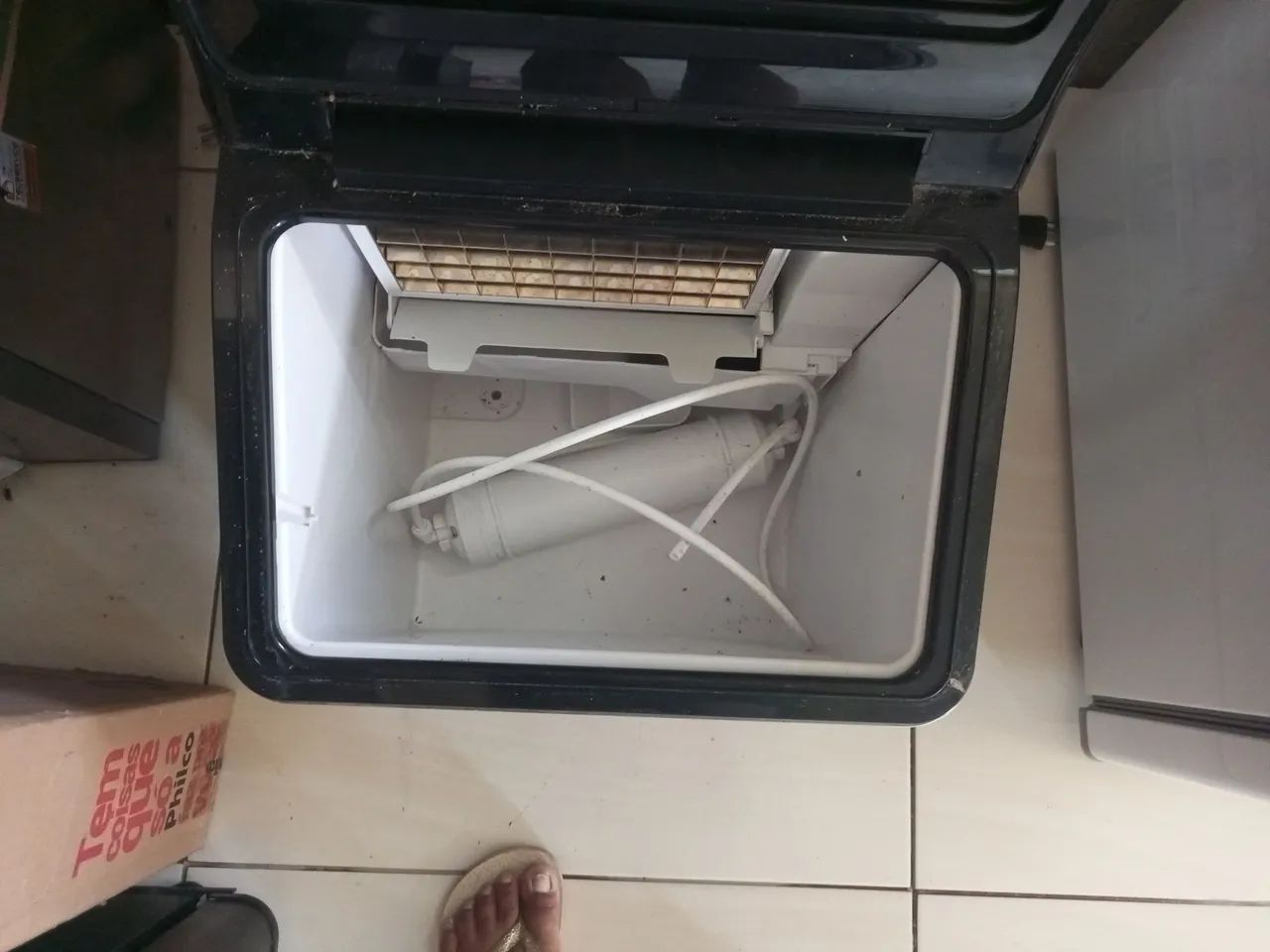 Vendo máquina de gelo 35 kilos eos  - Foto 2