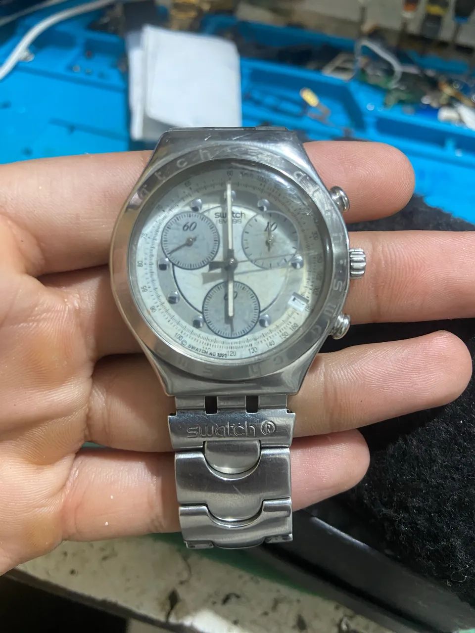 Swatch médio prata  - Foto 3