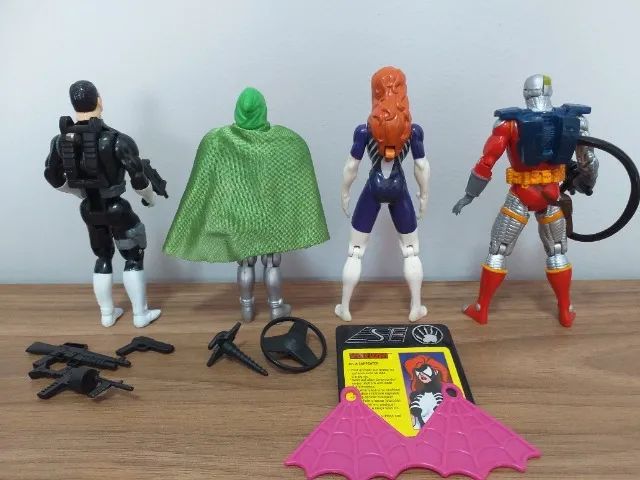 Bonecos Marvel Super Heroes Toy Biz Combo com 07 Figuras - Foto 2