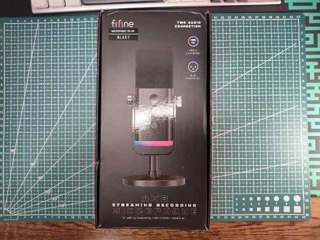 Microfone Dinâmico FIFINE AmpliGame-AM8 - USB/XLR - Foto 3
