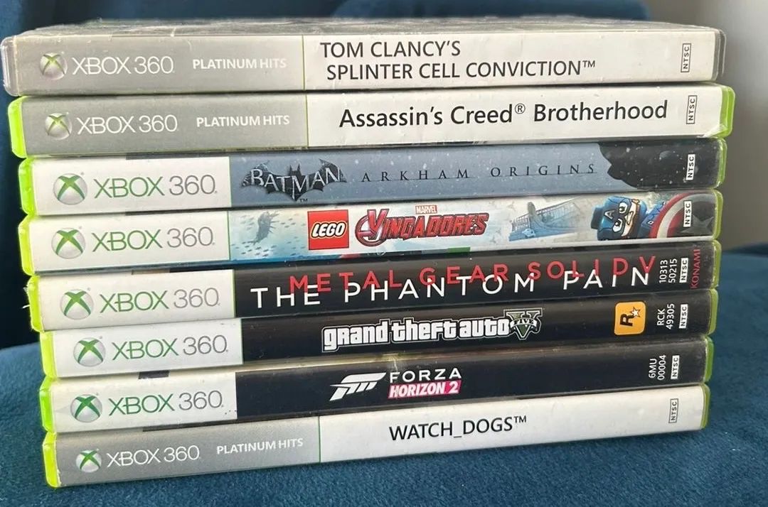 Xbox 360 Super Slim 4GB + 8 Jogos Originais - Leia - Foto 3