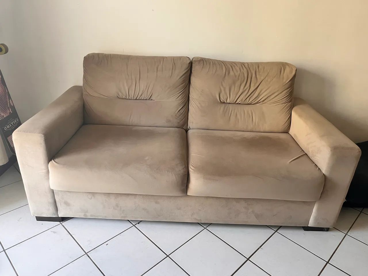 Sofá 2 lugares seminovo 