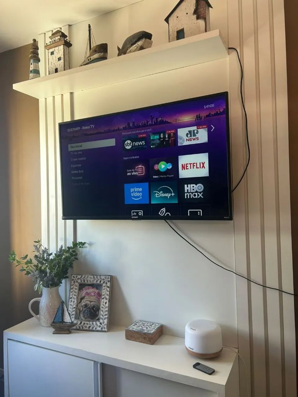 TV Semp Toshiba Roku 43 Polegadas  - Foto 2