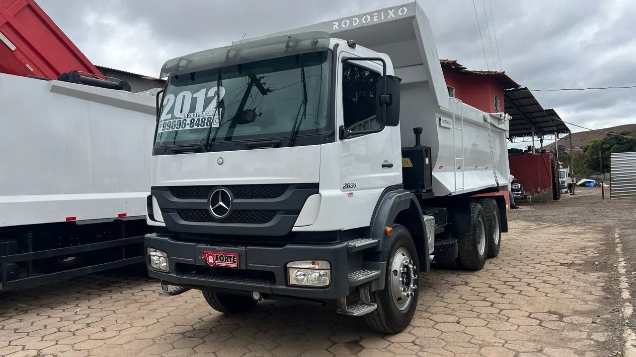 MB AXOR 2831 CAÇAMBA BASCULANTE  - Foto 3