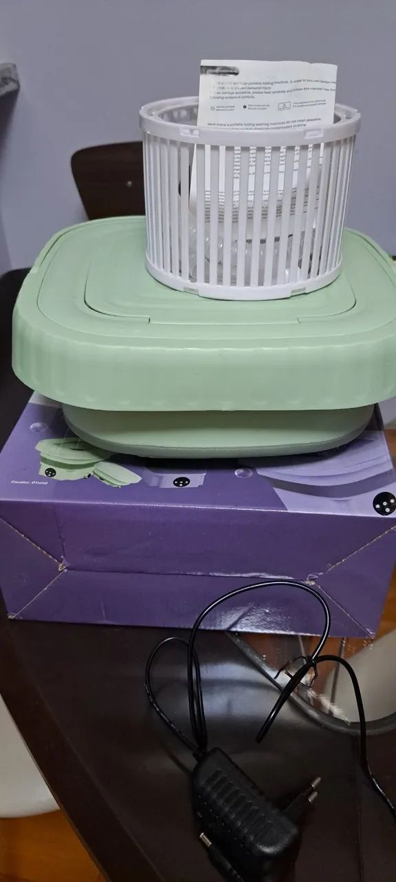 Mini máquina de lavar roupa - Foto 2