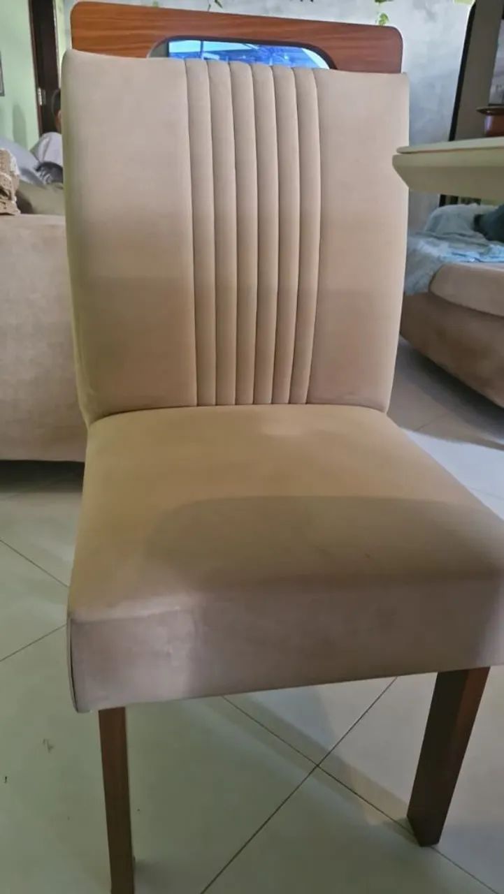 Mesa jantar seme nova com 4 cadeiras  - Foto 4