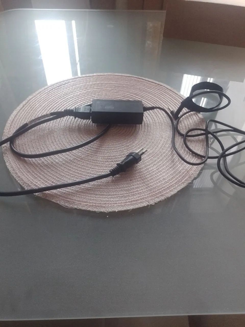 Fonte para notebook Hp HSTNN 45 watts original  - Foto 3