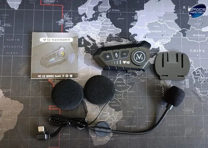Fone para Capacete Moto Y10 - Foto 3