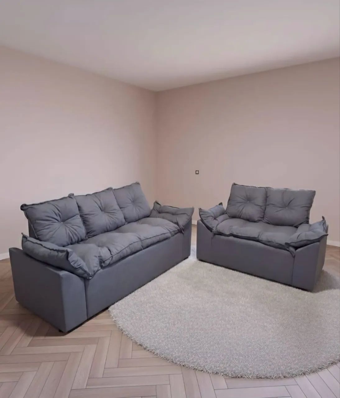 JOGO DE SOFA DE 2 E 3 LUGARES 