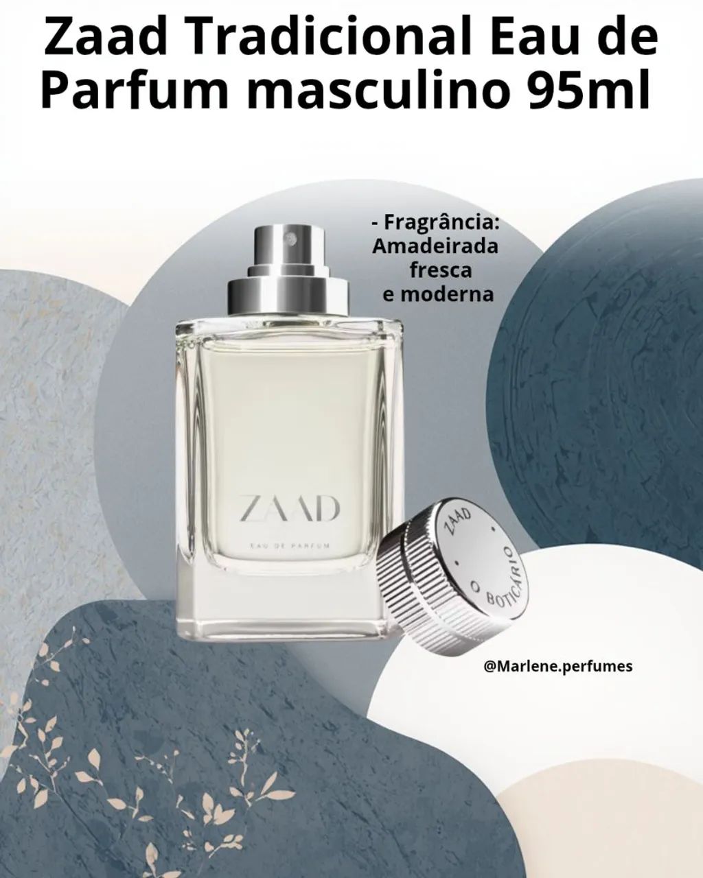 Zaad Tradicional Eau de Parfum masculino, 95ml - Beleza e Cuidados
