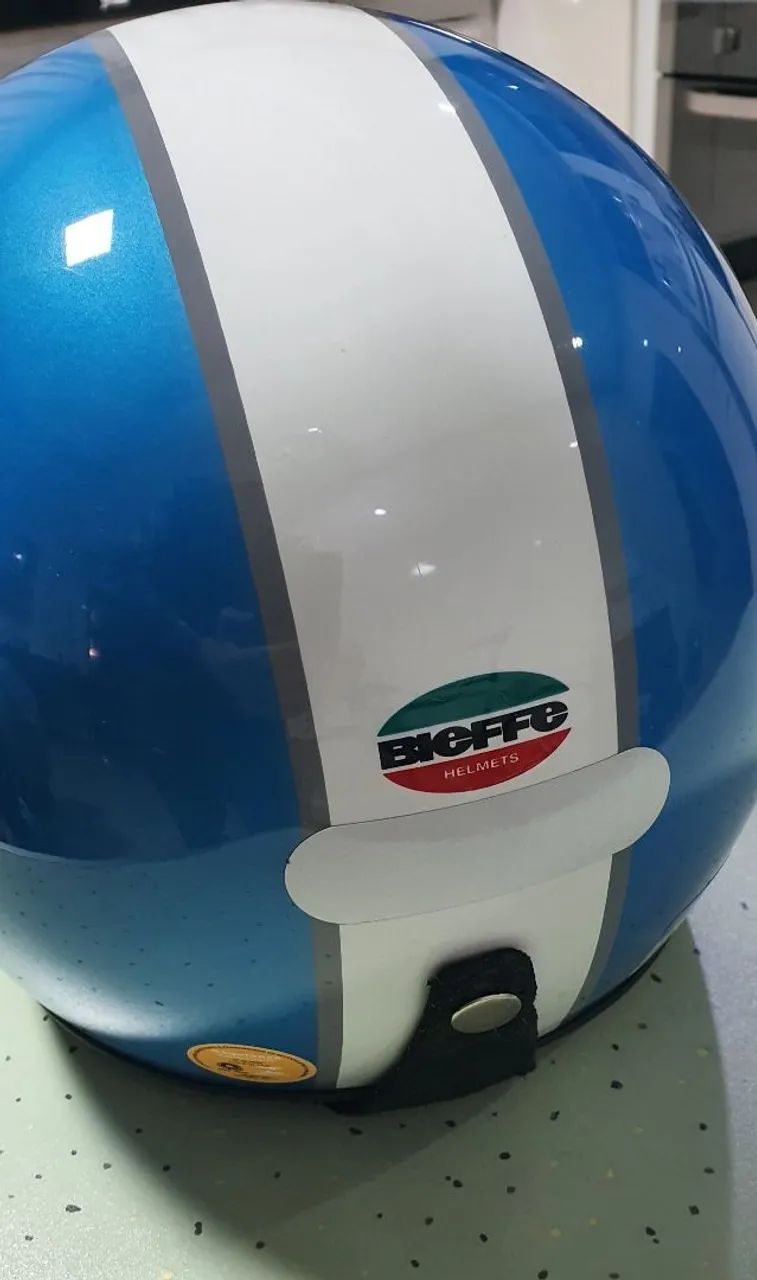 Capacete de moto Bieffe B-45 retrô, scooter, Royal enfield, Trimph, Harley Davdson, custom - Foto 5