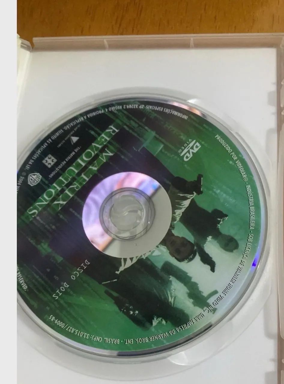 dvd matrix revolutions 2 discos edição widescreen
